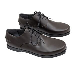 Camper Mortimer Men's Brown Leather Lace-up Casual Shoes - Euro 46, US 13